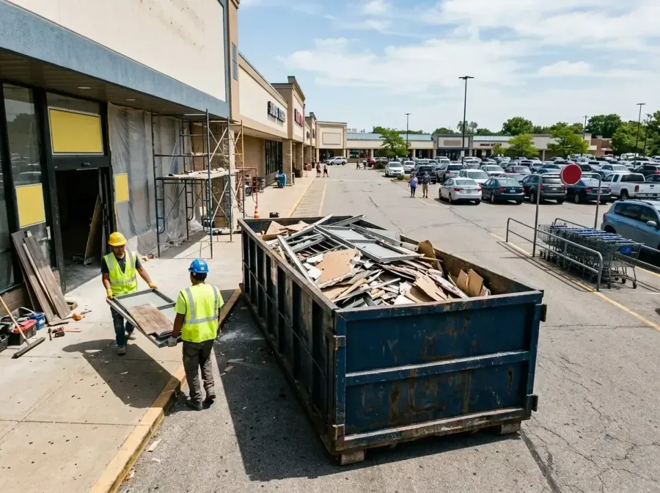 retail-store-renovation-debris-003 — frequently asked questions, Roll-off Dumpster Rentals in Mission Hills, CA